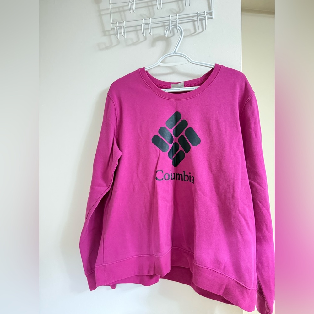 Columbia Pink Sweatshirt XL